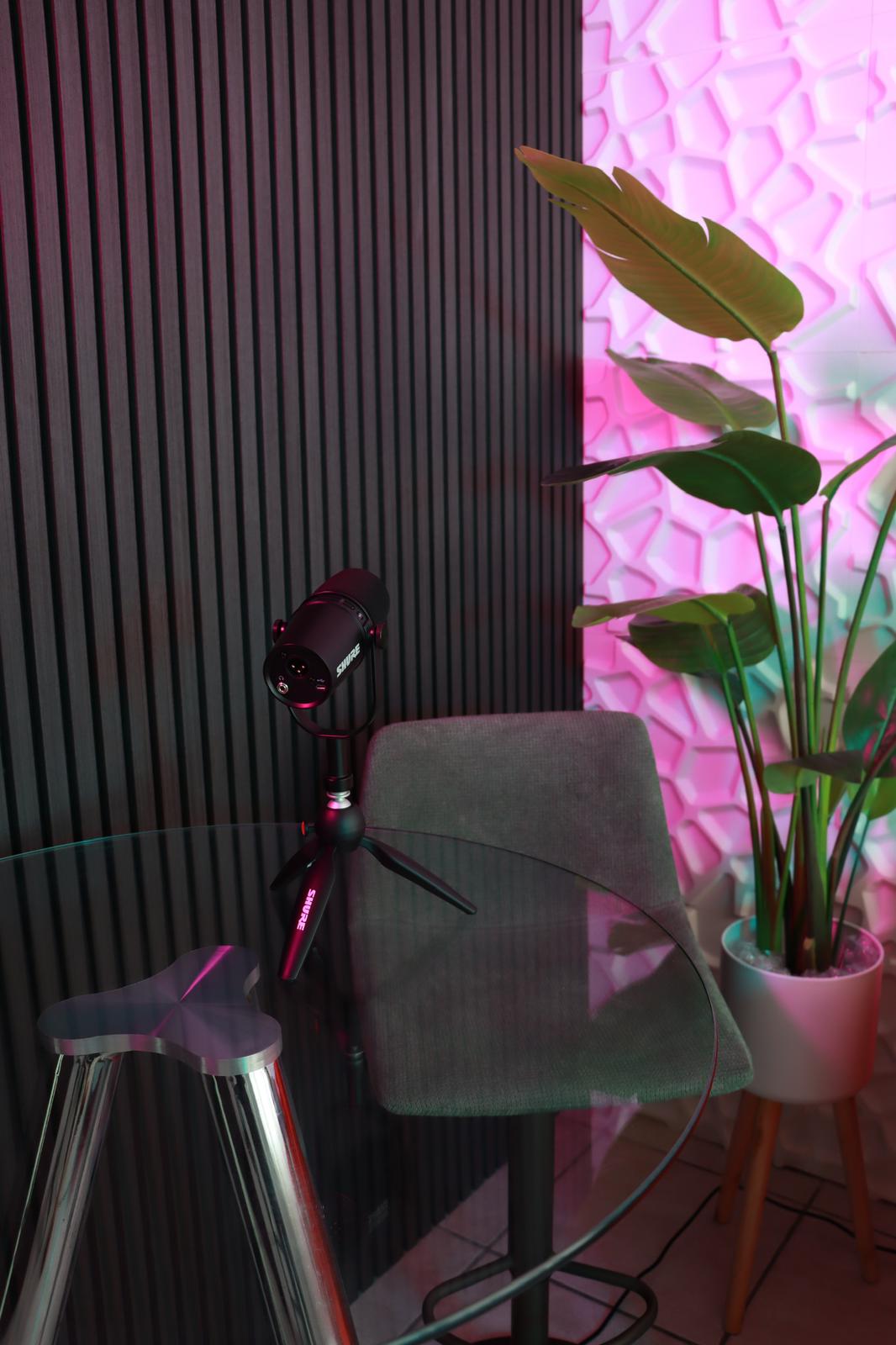 Podcast studio